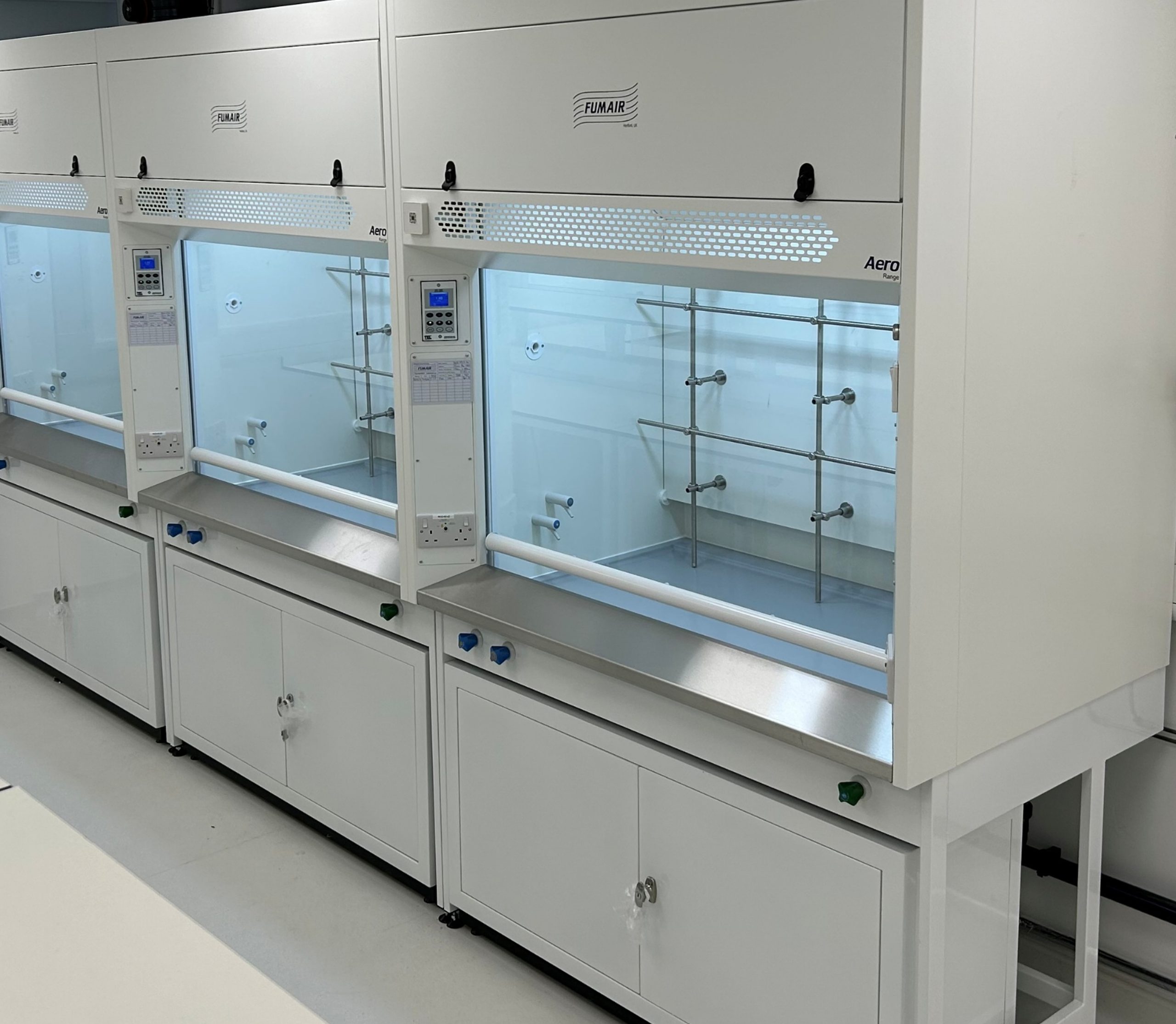 COSHH Regulated Underbench and Stand-Alone Storage Cabinets | Fumair